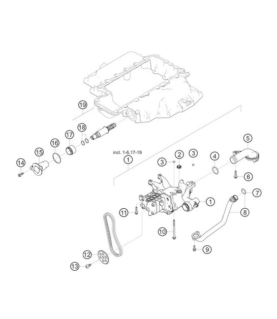 Diagram 1.1-09 Porsche Cayenne Coupe Turbo S E-Hybrid V8 4.0L 550Hp 
