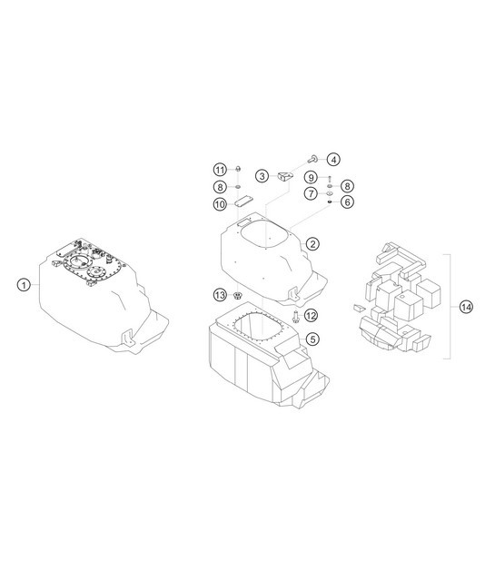 Diagram 2.2-02 Porsche 9J1.1 Taycan Turbo S 2020-24 