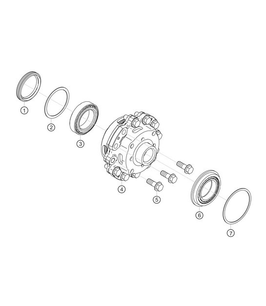 Diagram 3.3-03 Porsche Cayman 718C (982C) 2017>> Transmission