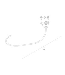 Ventilation line 982 Cayman GT4 Clubsport 2019-2020