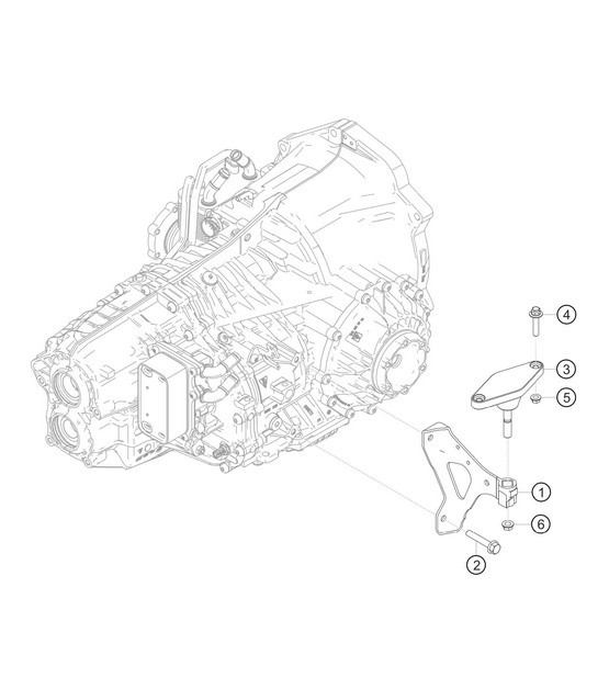 Diagram 3.3-06 Porsche Cayenne S 4.5L V8 2003>> Transmission