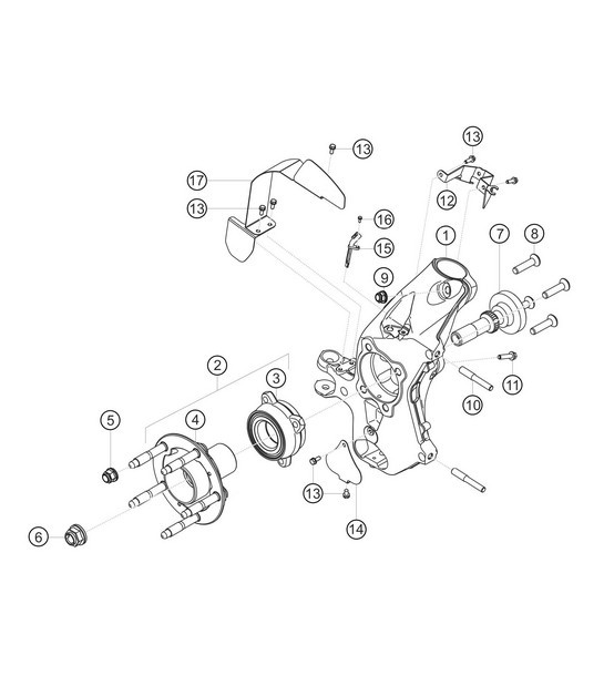 Diagram 4.4-02 Porsche Cayenne E-Hybrid V6 3.0L V6 340 CV 