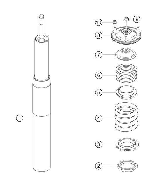 Diagram 5.5-05 Porsche Panamera 4 V6 3.6L 4WD Rear Axle