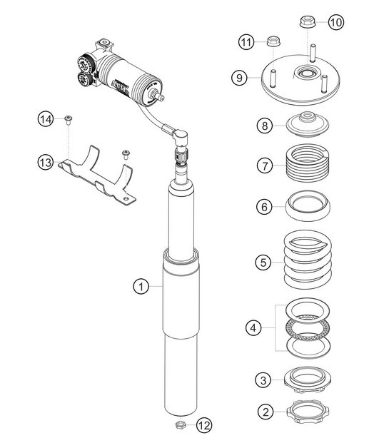 Diagram 5.5-06 Porsche Cayenne 3.2L V6 2003>> Rear Axle