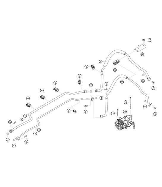 Diagram 8.8-33 Porsche 996 C4 3.4L 1997-08/01  车身