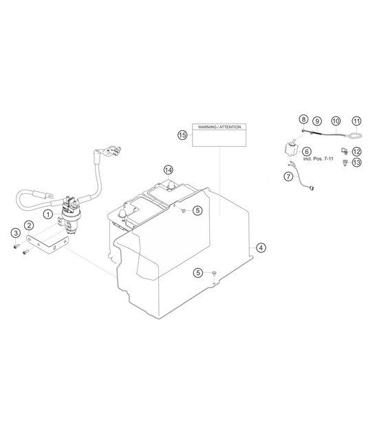 Diagram 9.9-09 Porsche 997 (911) MK1 2005-2008 Electrical equipment