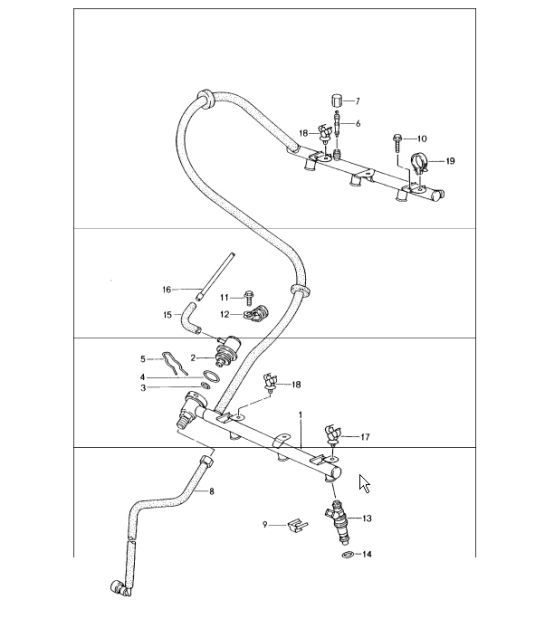 Diagram 107-05 Porsche 卡宴 Turbo E-Hybrid V8 4.0L 739Hp 