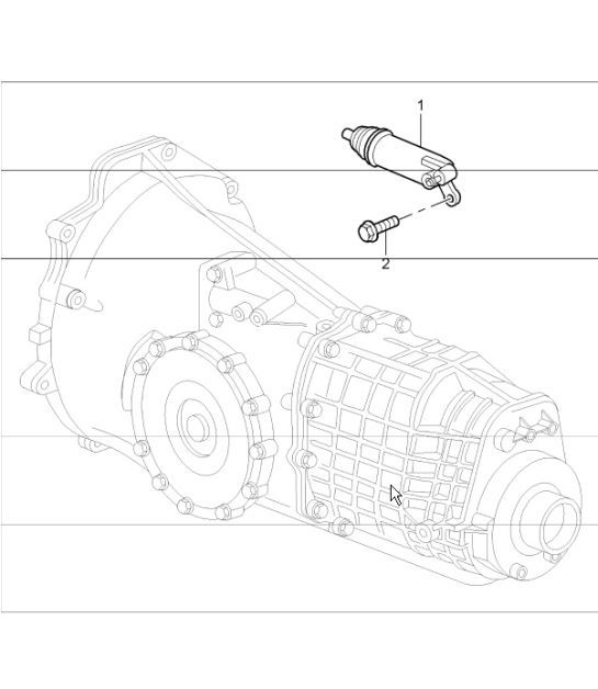 Diagram 301-06 Porsche Cayenne 3.6L 2007>> Trasmissione