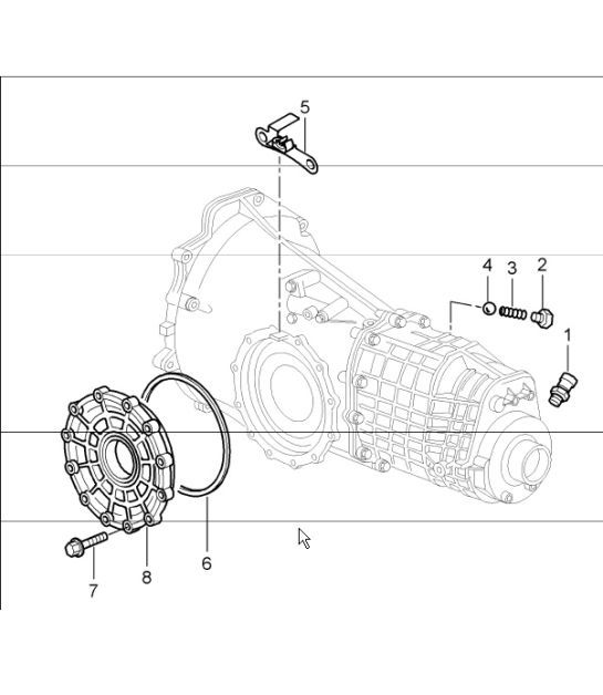 Diagram 302-05 Porsche Cayenne S Coupé V8 4.0L 474Hp 