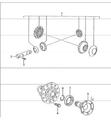 differential 986 Boxster S G86.20 2000 ONWARDS