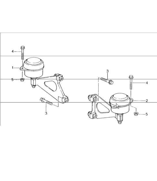Diagram 306-00 Porsche Boxster 986/987/981 (1997-2016) Transmission