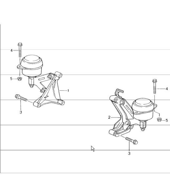 Diagram 370-00 Porsche Boxster 986/987/981 (1997-2016) Transmission