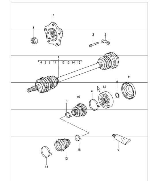 Diagram 501-05 Porsche Taycan (9J1) MK2 2024>> 