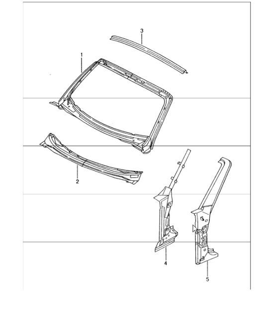 Diagram 801-45 Porsche Taycan (9J1) MK1 2020-2024 