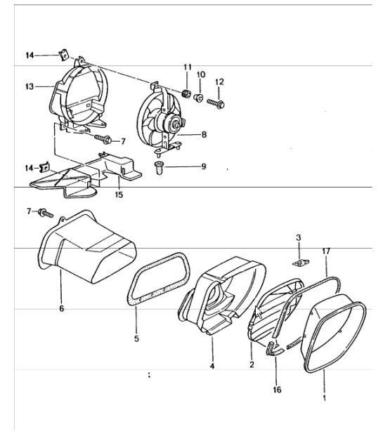 Diagram 801-80 Porsche Cayenne 9YA 2018-2023 