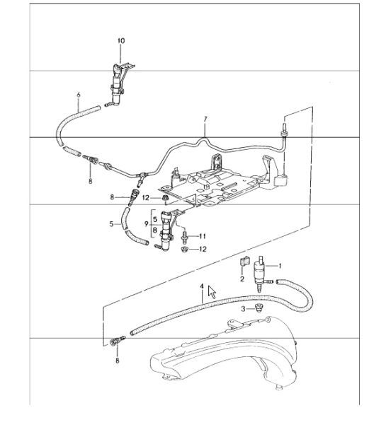 Diagram 904-20 Porsche Cayman 718 (982) 2017>> Équipement électrique