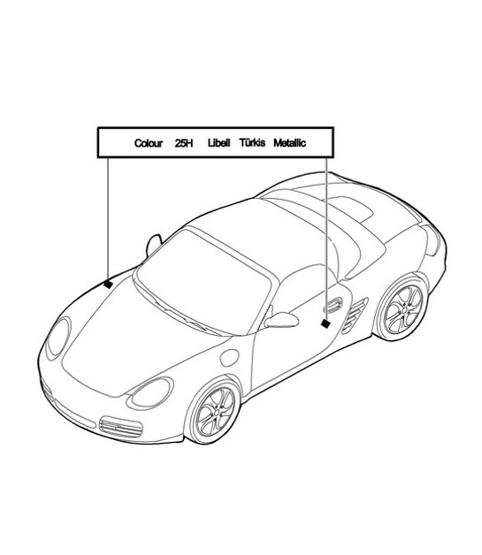 Diagram 004-000 Porsche Panamera GTS V8 4.8L Accessories & others 