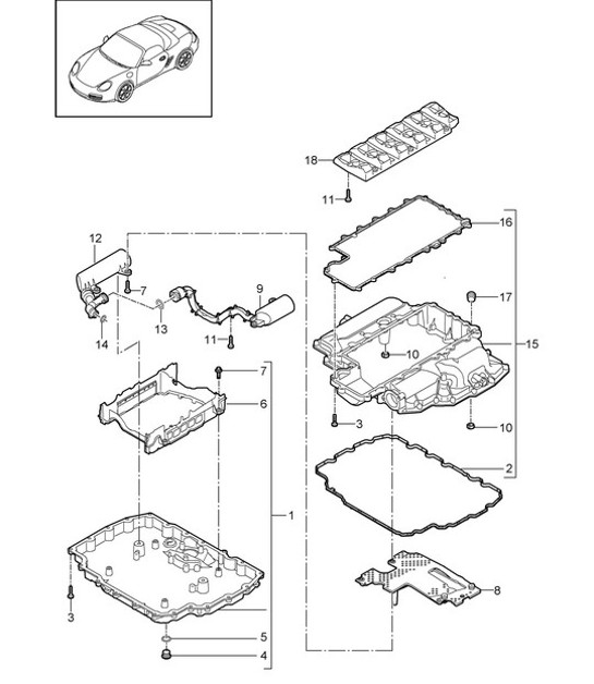 Diagram 104-002 Porsche 928 (1978-1995) 