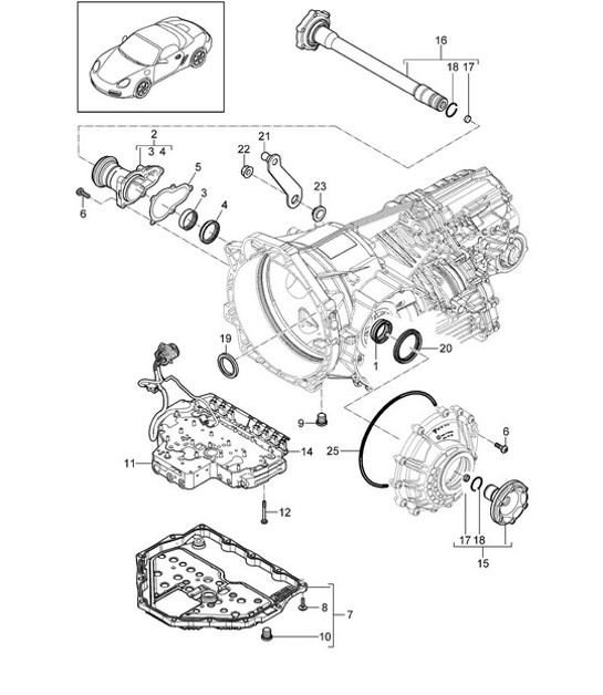Diagram 320-005 Porsche 991 GT3 RS 4.0L（500马力） 传播