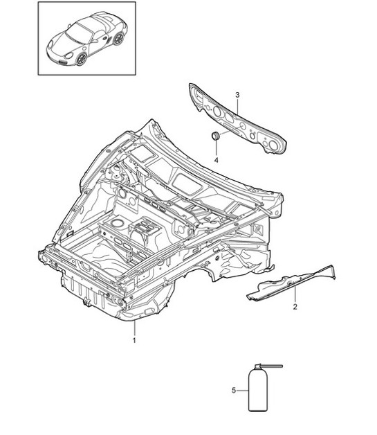Diagram 801-005 Porsche Taycan (9J1) MK2 2024>> 