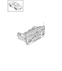 Interruttore di comando 987.2 Boxster / Boxster S 2009-12