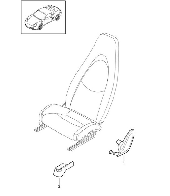 Diagram 817-000 Porsche 924 (1977-1988) Carrosserie