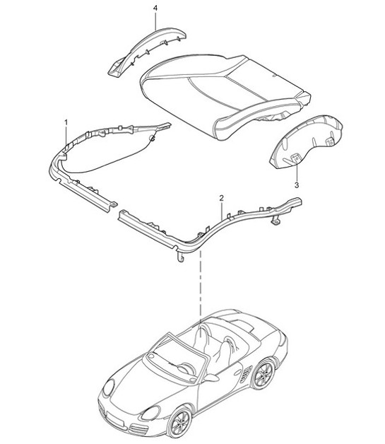 Diagram 817-024 Porsche 992 (911) MK1 2019-2024 Body