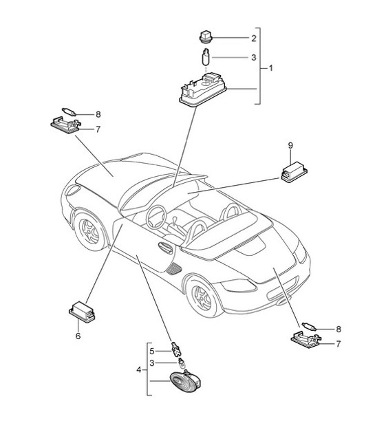 Diagram 903-004 Porsche Taycan (9J1) MK2 2024>> 