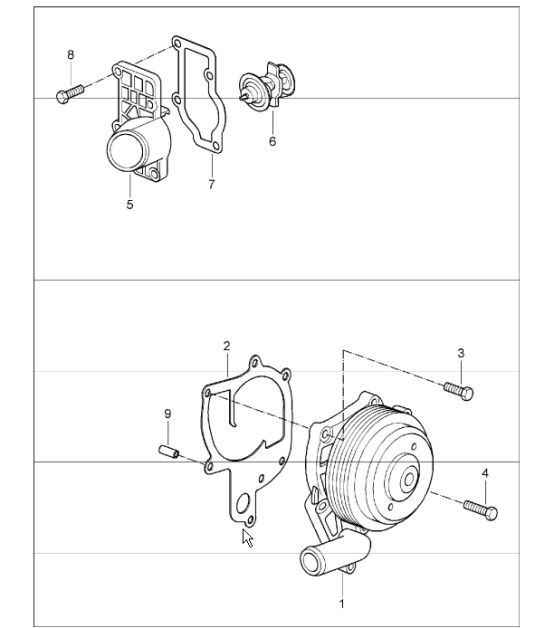 Diagram 105-00 Porsche Carrera GT (2003-2006) 