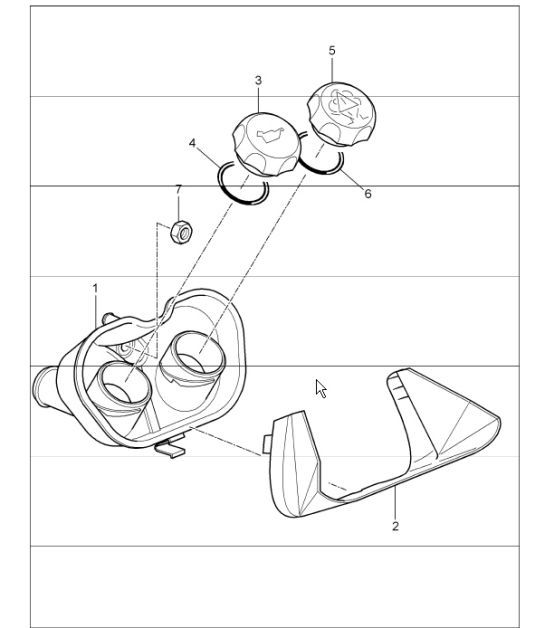 Diagram 105-22 Porsche Taycan (9J1) MK2 2024>> 