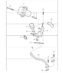 air injection 987 Boxster / Boxster S 2005-08