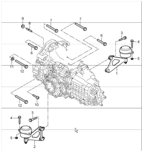 Diagram 306-00 Porsche 911 和 912（1965-1989） 传播