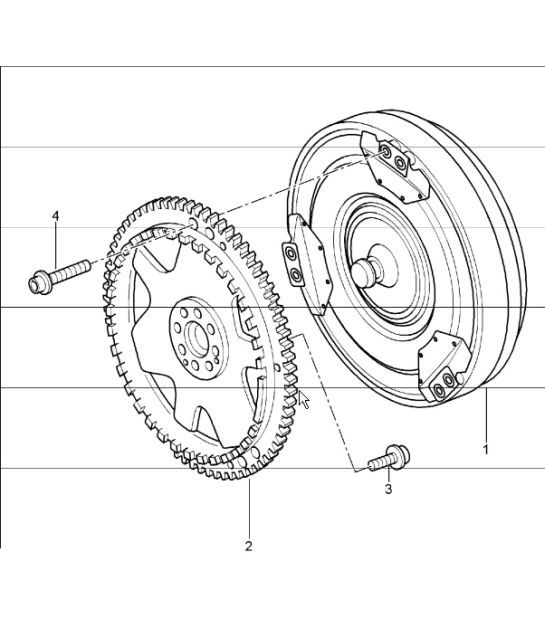 Diagram 330-00 Porsche 卡宴 S 4.5L V8 2003 年>> 传播
