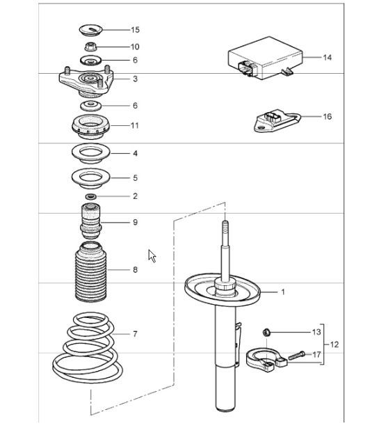 Diagram 402-00 Porsche Taycan (9J1) MK2 2024>> 