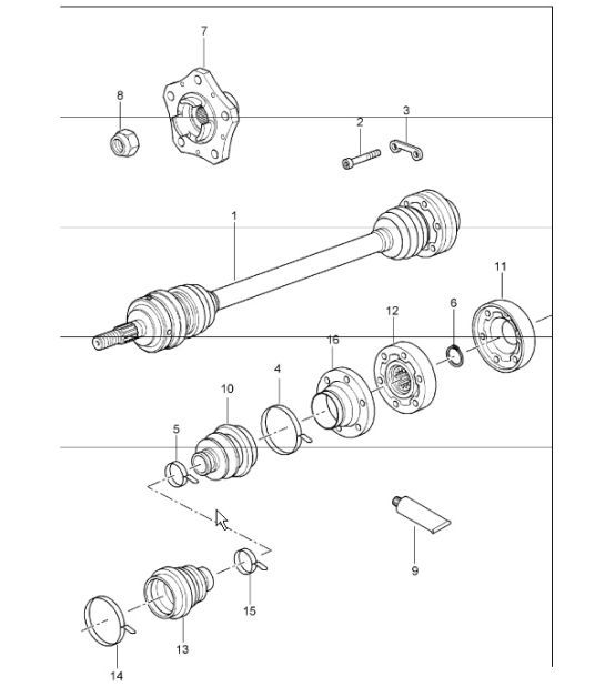 Diagram 501-05 Porsche Taycan 2020>> 