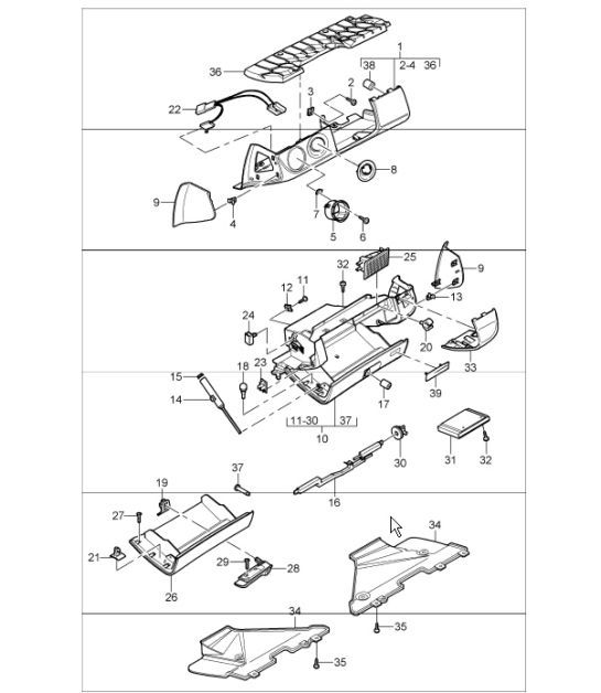 Diagram 809-03 Porsche Taycan (9J1) MK2 2024>> 