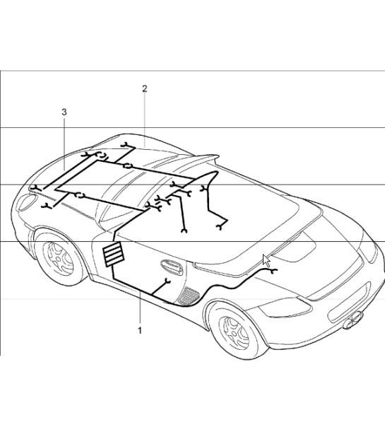 Diagram 902-10 Porsche 卡宴 9YA 2018-2023 