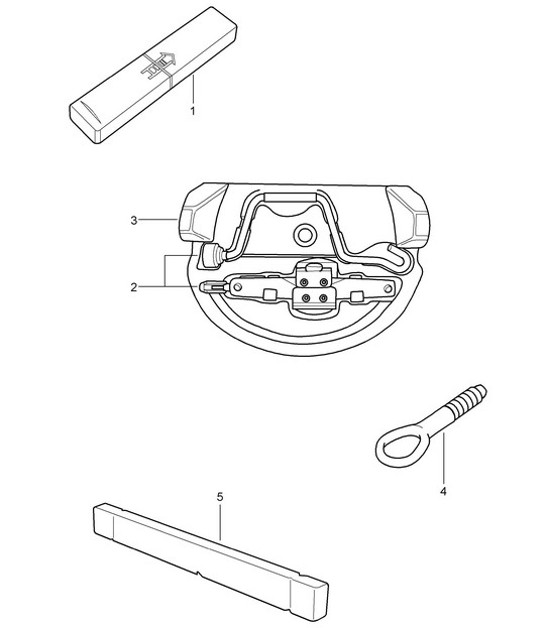 Diagram 001-000 Porsche 914 (1970-1976) Accessoires et autres 