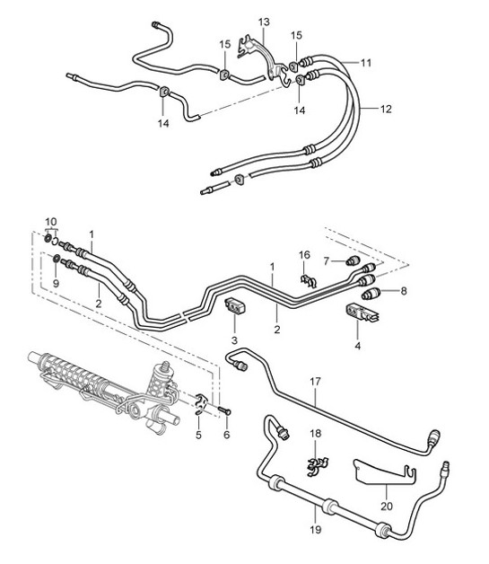 Diagram 403-001 Porsche Taycan Turbo GT con paquete Weissach Sport Saloon 