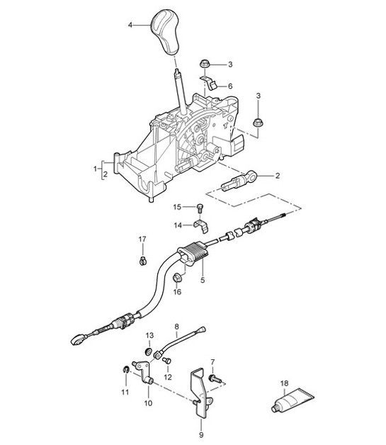 Diagram 701-001 Porsche Macan (95B) MK2 2019-2021 