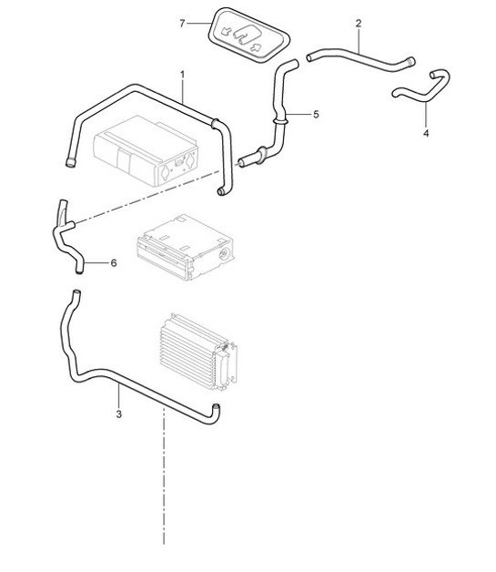 Diagram 813-002 Porsche Cayenne S V8 4.2L Diesel 382 CV Carrozzeria