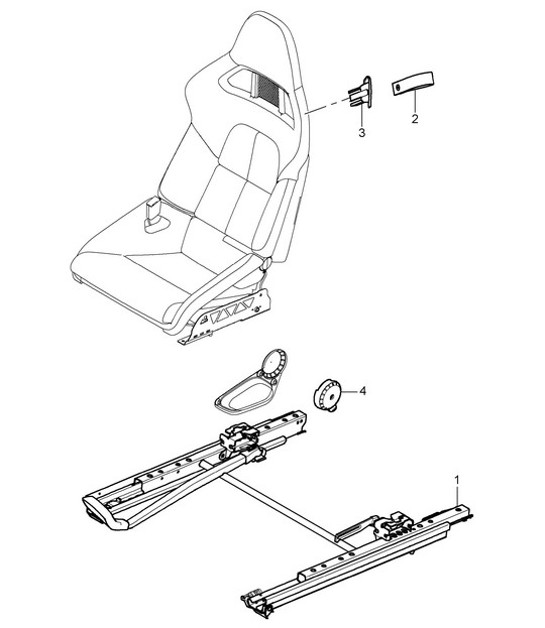 Diagram 817-030 Porsche Cayman 987C/981C (2005-2016) Body