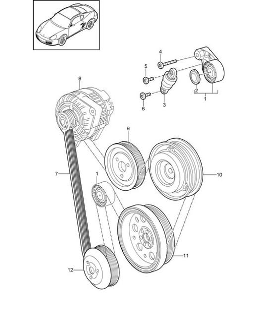 Diagram 101-010 Porsche Taycan 2020>> 