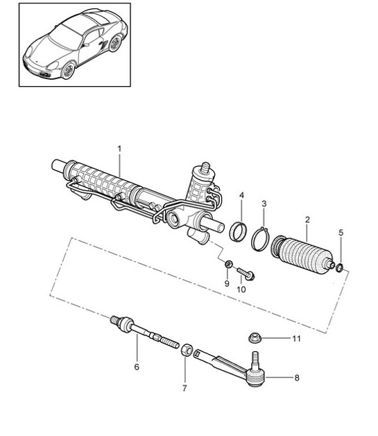 Diagram 403-000 Porsche Cayenne Turbo E-Hybrid Coupé con paquete GT V8 4.0 739 CV 