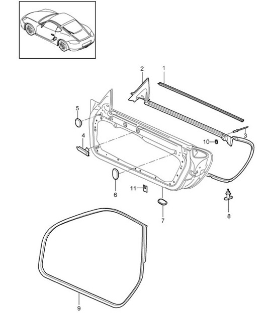 Diagram 804-010 Porsche Taycan (9J1) MK2 2024>> 