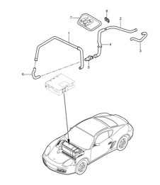 Bagageruimte / koeling (PR:575) 987C.2 Cayman 2009-12