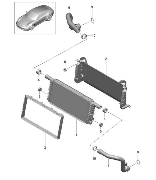 Diagram 105-017 Porsche Cayenne GTS V8 4.0L Gasolina 460Hp 