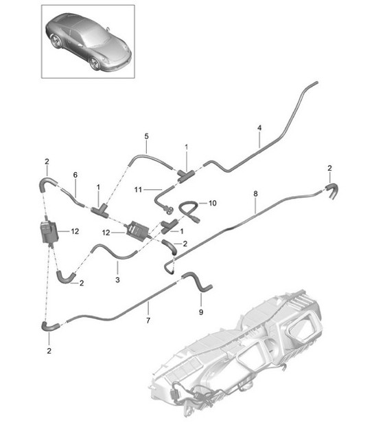 Diagram 106-005 Porsche 卡宴 9YB 2023>> 