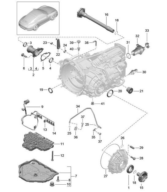 Diagram 320-005 Porsche Taycan (9J1) MK2 2024>> 