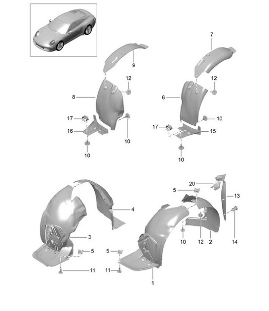 Diagram 801-075 Porsche Macan T essence 2.0L 265ch 